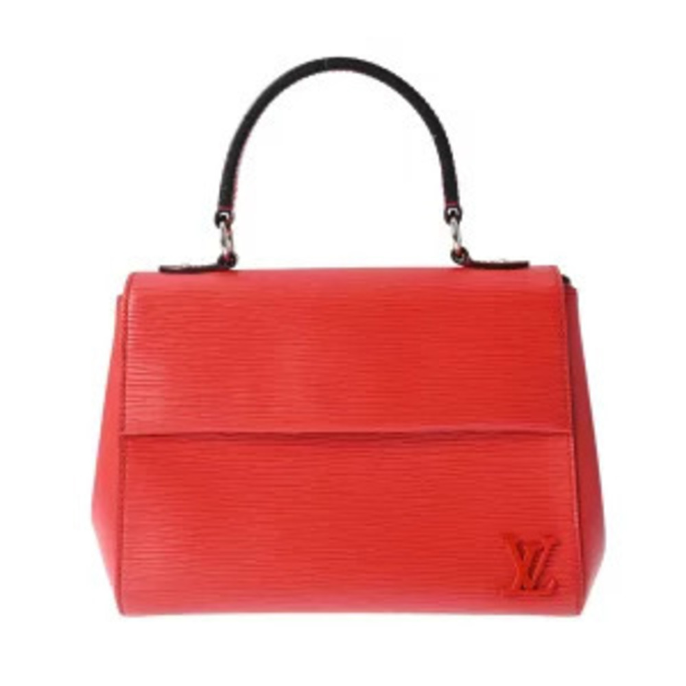 Louis Vuitton Epi Cluny Coquelicot Red Leather Handbag